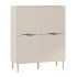 Μπουφές Marquise Megapap χρώμα sandstone 98x40x120εκ.