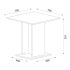 Σετ τραπεζαρία 5τμχ Allos - Jacob Megapap χρώμα sapphire oak - κυπαρισσί 75x75x77εκ.