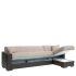 Καναπές Κρεβάτι Γωνιακός Artelibre Jose Μπεζ/καφέ pu 270x150x86cm