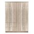 Ντουλάπα Artelibre Hoya wax Φυσικό Μοριοσανίδα 119x42x181cm