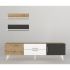 Σύνθετο Artelibre Oregon Sapphire/ανθρακί/μπεζ Μοριοσανίδα 160x32x45cm