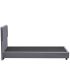 Κρεβάτι Μονό Artelibre Tamahawk Γκρι Ύφασμα 212x106.5x106cm (Στρώμα 90x200cm)
