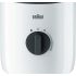 Braun PowerBlend 3 Επιτραπέζιο Μπλέντερ για Smoothies με Γυάλινη Κανάτα 1.5 lt 800W Λευκό