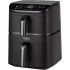 Cosori Air Fryer με Διπλό Αποσπώμενο Κάδο 10.8lt Μαύρο CAF-DC121-AEUR