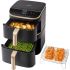 Cosori Turbo Tower Pro Air Fryer με Wi-Fi & Διπλό Αποσπώμενο Κάδο 10.8lt Μαύρο