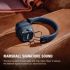 Marshall Major V Ασύρματα / Ενσύρματα On Ear Ακουστικά με 100 ώρες Λειτουργίας και Quick Charge Midnight Blue