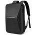 Bange Ανδρικό Σακίδιο Πλάτης Hard Shell για Laptop, Μαύρο 3005-Black