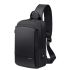 Bange Τσαντάκι Ώμου Χιαστί Crossbody Μαύρο 77112-Black
