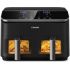 Cosori Dual Basket 8.5 Chef Edition Air Fryer με Διπλό Αποσπώμενο Κάδο 8.5lt Μαύρο
