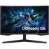 Samsung Odyssey G5 G55C VA HDR Curved Gaming Monitor 27" QHD 2560x1440 165Hz + Καλώδιο HDMI + DP