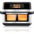 Rohnson Air Fryer με Διπλό Αποσπώμενο Κάδο 12lt Ασημί R-2882