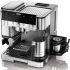 Ninja Luxe Cafe Premier Αυτόματη Μηχανή Espresso 1650W Πίεσης 15bar για Cappuccino με Μύλο Άλεσης Ασημί ES601EU