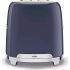 Smeg Φρυγανιέρα 2 Θέσεων 950W Μπλε