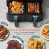 Cosori Dual Basket 8.5 Chef Edition Air Fryer με Διπλό Αποσπώμενο Κάδο 8.5lt Μαύρο