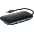 Aukey Unity C71 USB-C Docking Station με HDMI 4K PD Ethernet Μαύρο