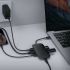 Aukey Unity C71 USB-C Docking Station με HDMI 4K PD Ethernet Μαύρο