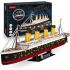 Puzzle Titanic with Led 3D 266 Κομμάτια L521H