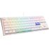 Ducky One 3 TKL Gaming Μηχανικό Πληκτρολόγιο Tenkeyless με Cherry MX Clear διακόπτες και RGB φωτισμό (Αγγλικό US) Pure White