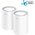 Cudy M3000 v2 WiFi Mesh Network Access Point Wi-Fi 6 Dual Band (2.4 & 5GHz) σε Διπλό Kit Λευκό