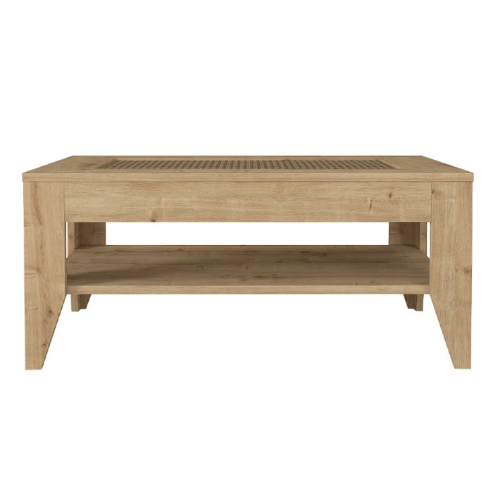 Τραπεζάκι σαλονιού Madura Megapap χρώμα sapphire oak 90x60x40εκ.