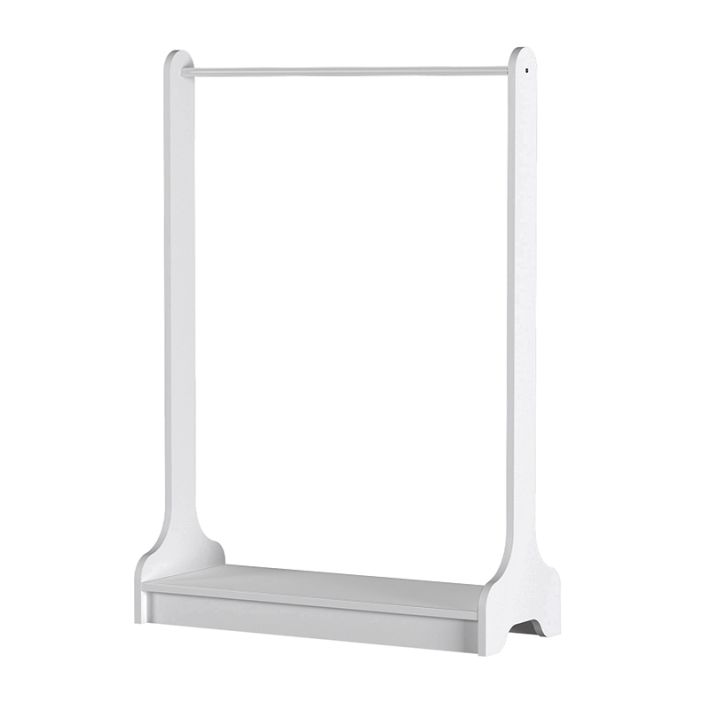 Έπιπλο εισόδου Belgum Megapap χρώμα λευκό 87,3x35x128εκ.