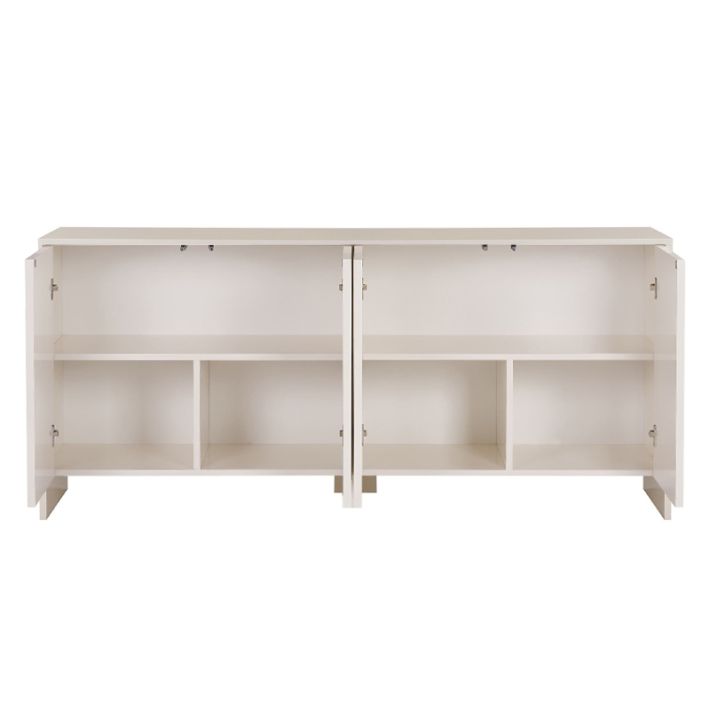 Μπουφές Aurelia Megapap χρώμα κρεμ 180x45x80εκ.