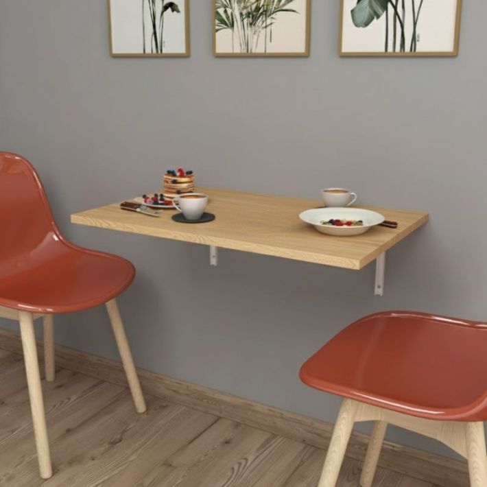 Γραφείο Ravan Ξύλινο sapphire oak με Μεταλλικά Πόδια 72x45x29εκ. GP041-0079,2