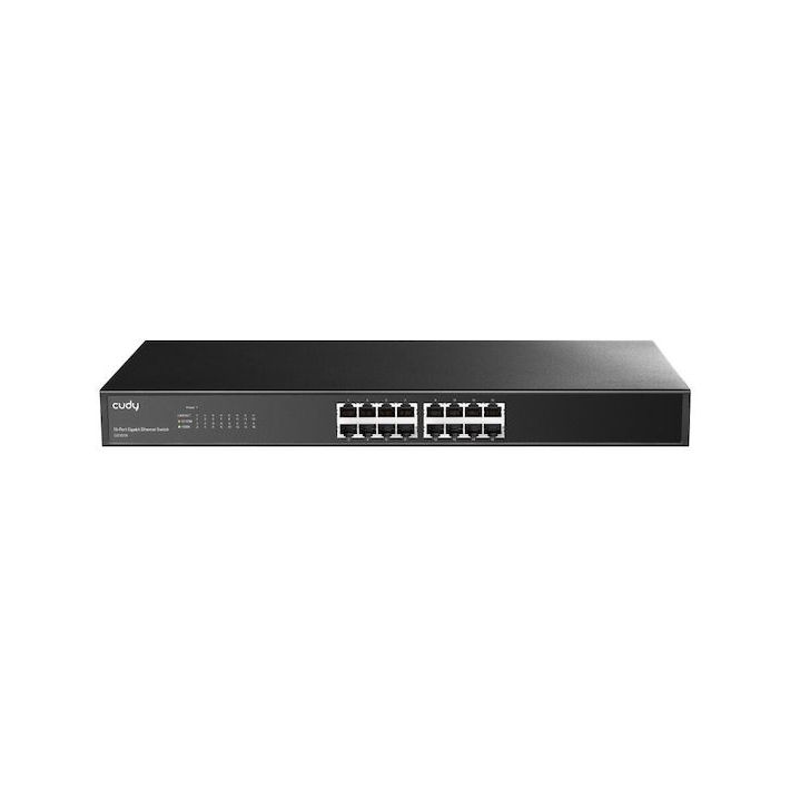 Cudy GS1016 v1 Unmanaged L2 Switch με 16 Θύρες Gigabit (1Gbps) Ethernet