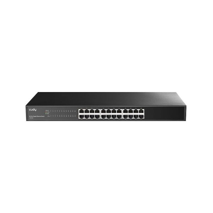 Cudy GS1024 v1 Unmanaged L2 Switch με 24 Θύρες Gigabit (1Gbps) Ethernet