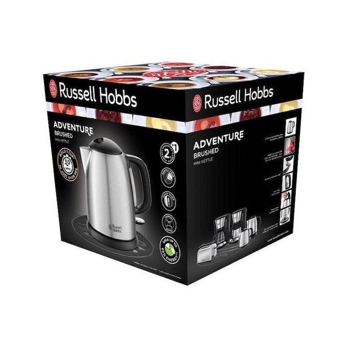 Russell Hobbs -70 Βραστήρας 1lt 2400W Ασημί
