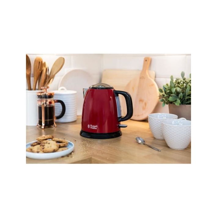 Russell Hobbs Plus Βραστήρας 1lt 2400W Κόκκινος