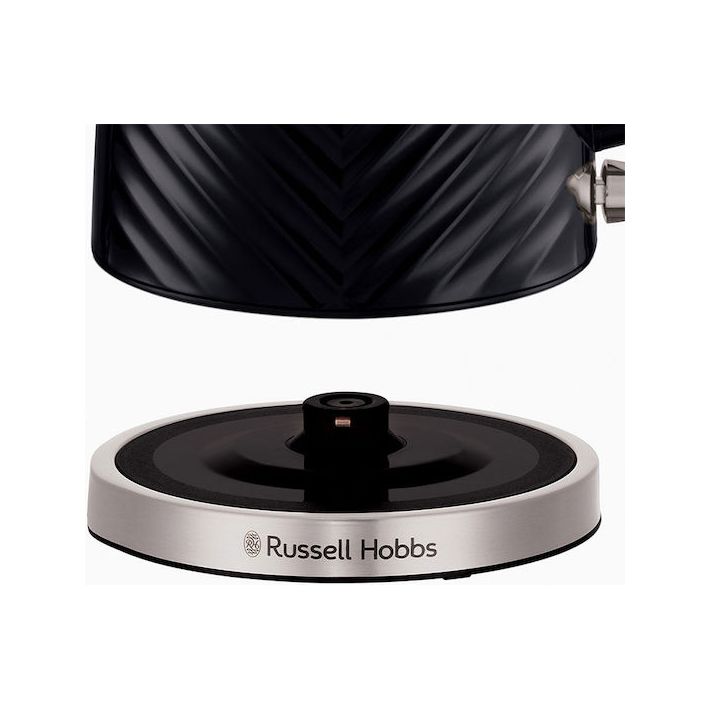 Russell Hobbs Groove Βραστήρας 1.7lt 2400W Μαύρος
