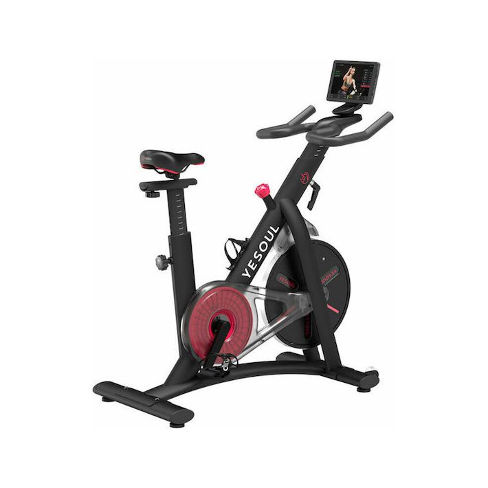 Yesoul S3 Ποδήλατο Spinning Μαγνητικό με Ροδάκια Μαύρο