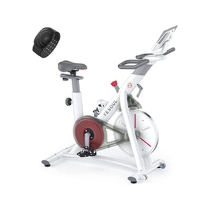 Yesoul S3 Ποδήλατο Spinning Μαγνητικό με Ροδάκια Λευκό
