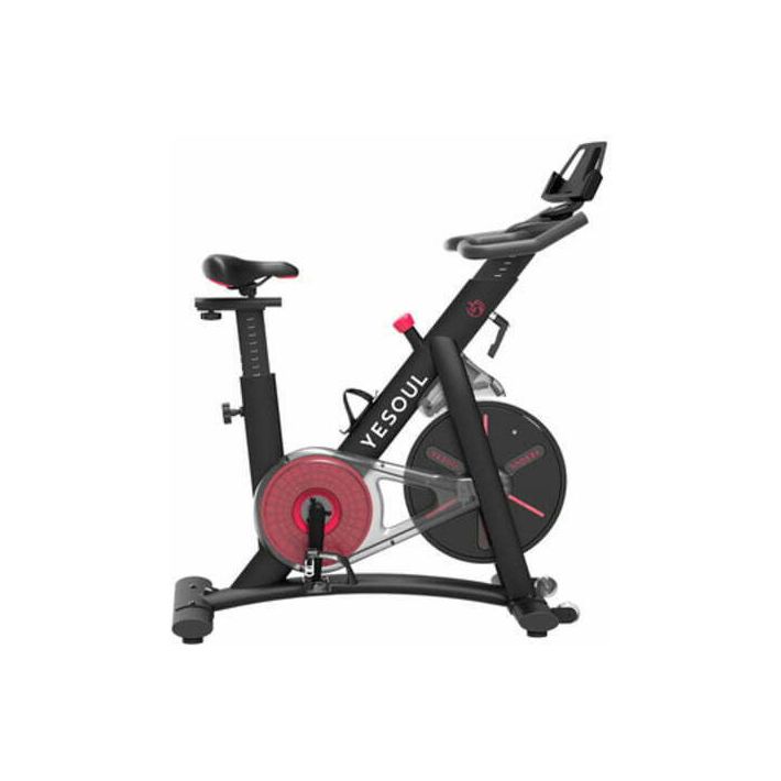 Yesoul S3 Ποδήλατο Spinning Μαγνητικό με Ροδάκια Μαύρο