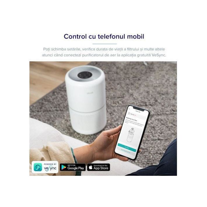 Levoit Core 300S Καθαριστής Αέρα 26W για Χώρους 50m²