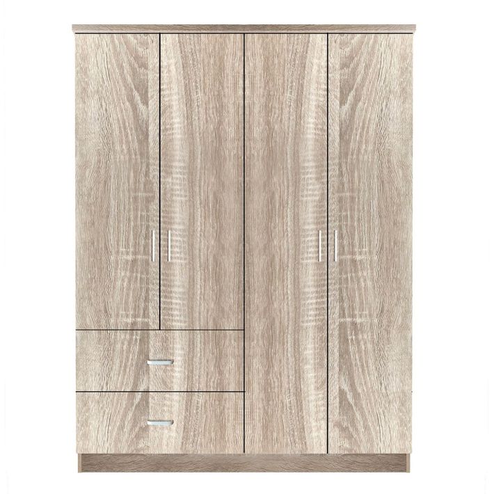 Ντουλάπα Artelibre Hoya wax Φυσικό Μοριοσανίδα 119x42x181cm