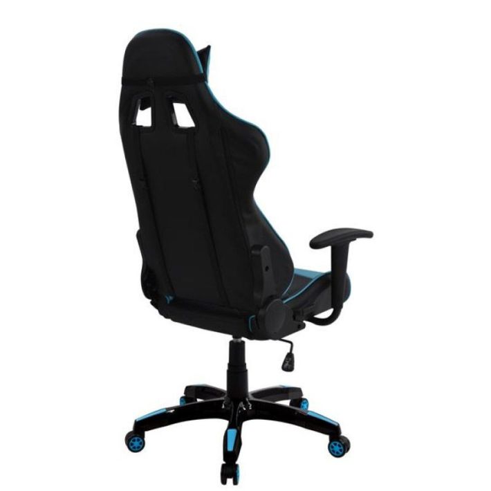 Πολυθρόνα Γραφείου Artelibre Gaming Κυλληνη Μπλε/μαύρο pvc 66x67x127-135cm