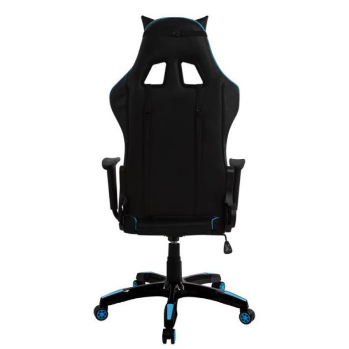 Πολυθρόνα Γραφείου Artelibre Gaming Κυλληνη Μπλε/μαύρο pvc 66x67x127-135cm