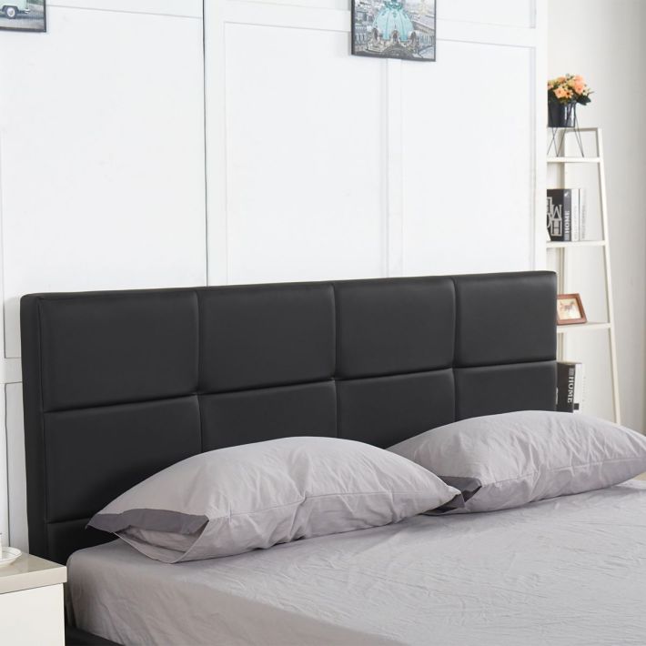 Κρεβάτι Artelibre Anemone Μαύρο pu με Αποθηκευτικό Χώρο 217.5x170.5x100cm(στρώμα 160x200cm)