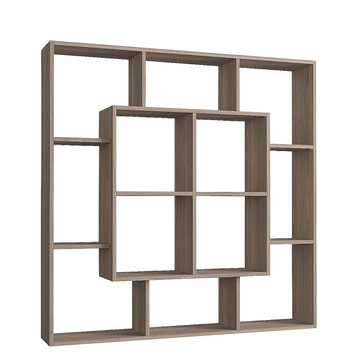 Βιβλιοθήκη Artelibre Nisiros Cordoba Μοριοσανίδα/μελαμίνη 136x22x136cm