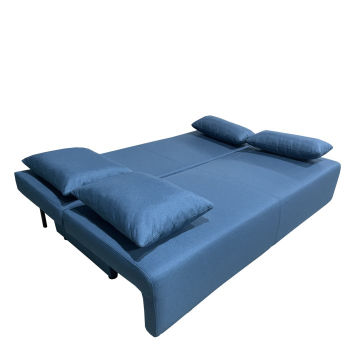 Καναπές Κρεβάτι Τριθέσιος Artelibre Urban Lounge 3s Μπλε Ύφασμα 194x93x72cm