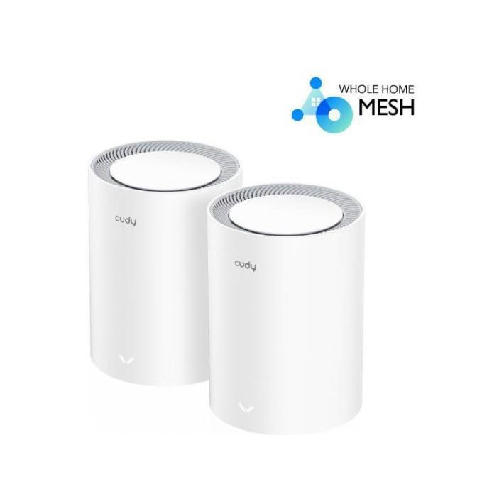 Cudy M3000 v2 WiFi Mesh Network Access Point Wi-Fi 6 Dual Band (2.4 & 5GHz) Λευκό