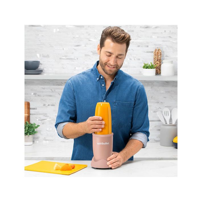 NutriBullet Μπλέντερ για Smoothies 0.71lt 900W Ροζ NB907MACL