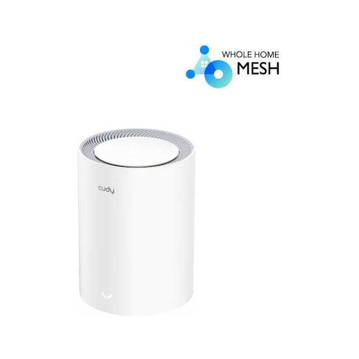 Cudy M3000 v2 WiFi Mesh Network Access Point Wi-Fi 6 Dual Band (2.4 & 5GHz) Λευκό