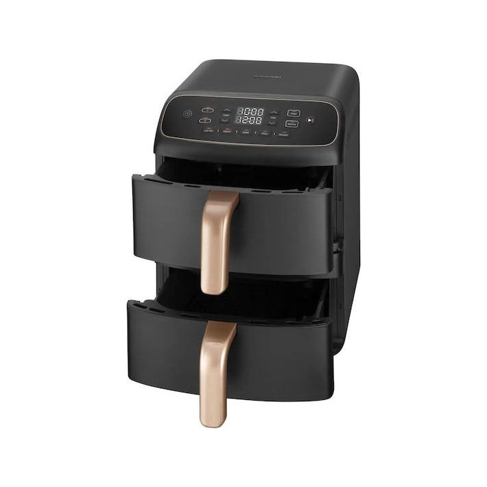 Cosori Air Fryer με Διπλό Αποσπώμενο Κάδο 8.6lt Μαύρο 1391504