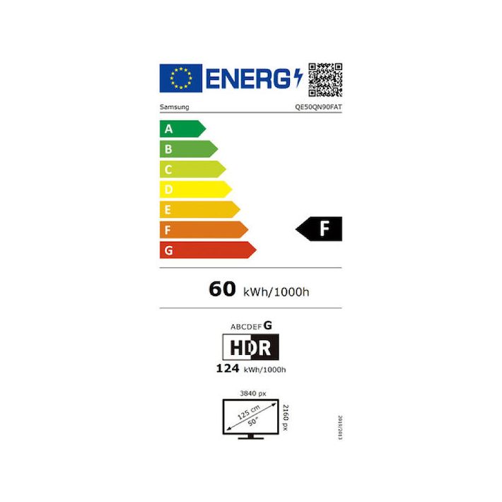 Samsung Smart Τηλεόραση 50" 4K UHD Neo QLED QN90F HDR (2025) QE50QN90FATXXH