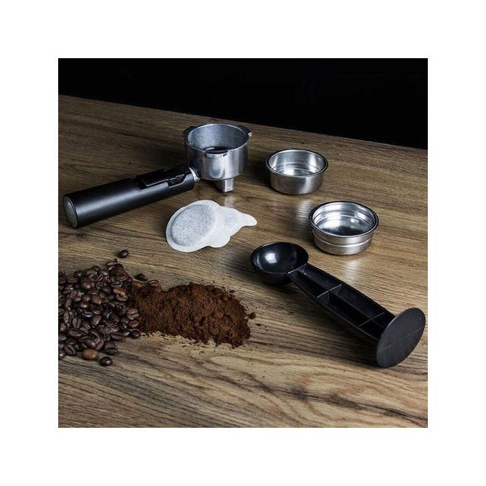 Cecotec Power Espresso 20 Μηχανή Espresso 850W Πίεσης 20bar Ασημί 01503