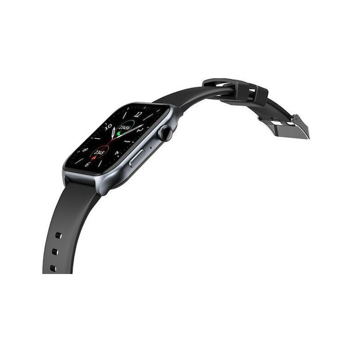 Riversong Motive 9E Smartwatch με Παλμογράφο (Space Gray)