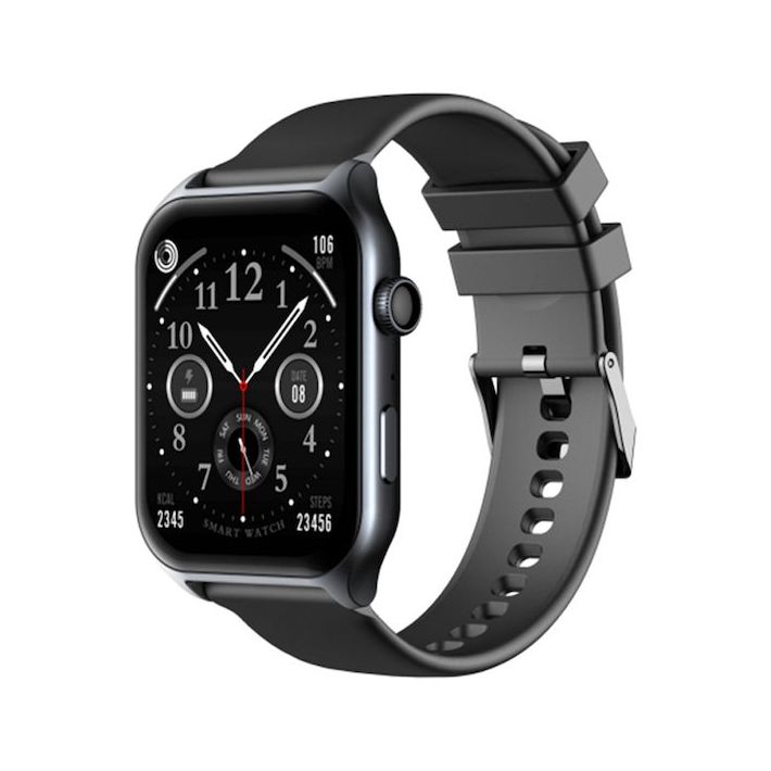 Riversong Motive 9E Smartwatch με Παλμογράφο (Space Gray)